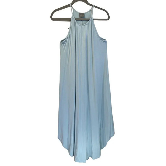Olivia Rae New York Womens Size XS Light Blue Sleeveless Maxi Dress - Picture 1 of 8